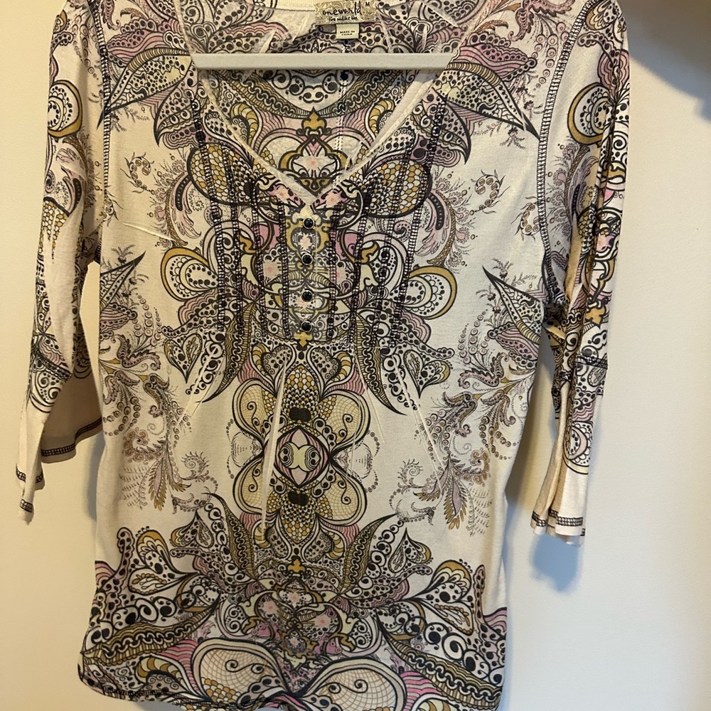 One world long sleeve shirt